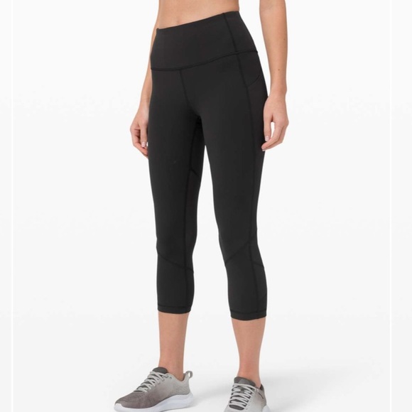 Lululemon Pace Rival High-Rise Crop 22" Legging Black - Picture 4 of 10